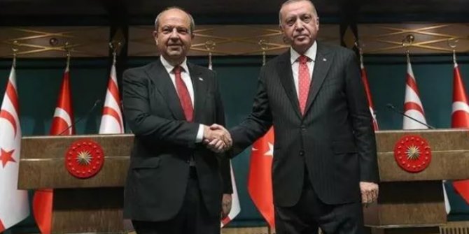 Ersin Tatar'dan Cumhurbaşkanı Erdoğan'a tebrik