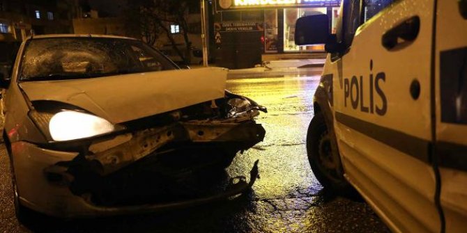 Hırsızlık şüphelisi polislere ateş açtı: 1'i polis 2 yaralı