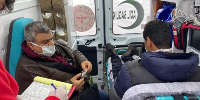 Testlerinin pozitif olduğunu yola çıktıklarında öğrendiler