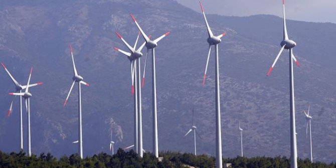 Küresel elektrik üretiminin yüzde 7'si rüzgardan