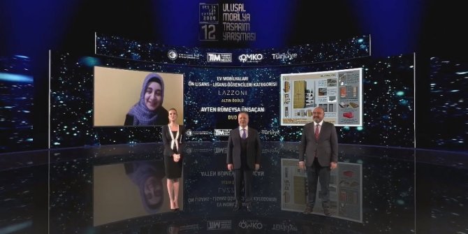 12. Ulusal Tasarım Yarışması ödül törenine KTO Karataylı öğrenciler damga vurdu