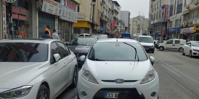 Yanlış park yapanlara ceza