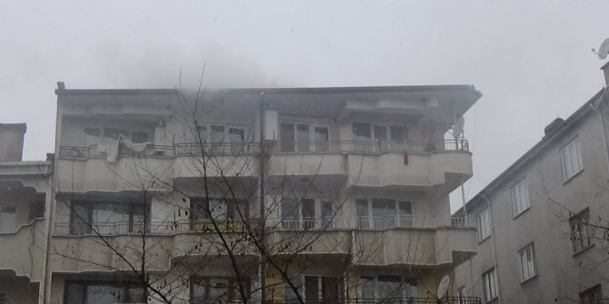 Baca yangını paniğe yol açtı