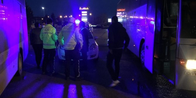 Maske tartışması...Yolcu muavinin boğazını sıktı!