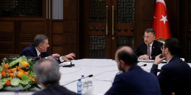 Cumhurbaşkanlığı Külliyesi'nde yerli aşı zirvesi