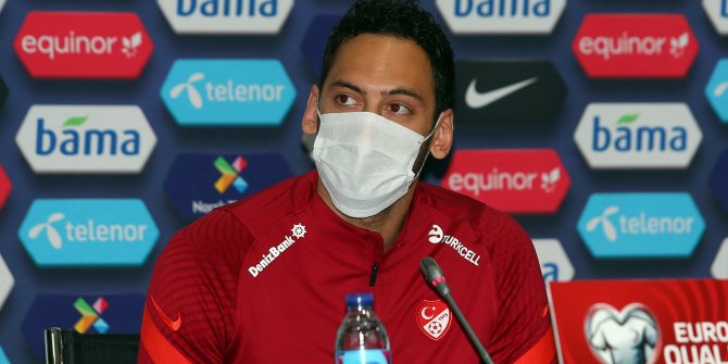 Hakan Çalhanoğlu: İnşallah ülkemize galibiyetle döneriz
