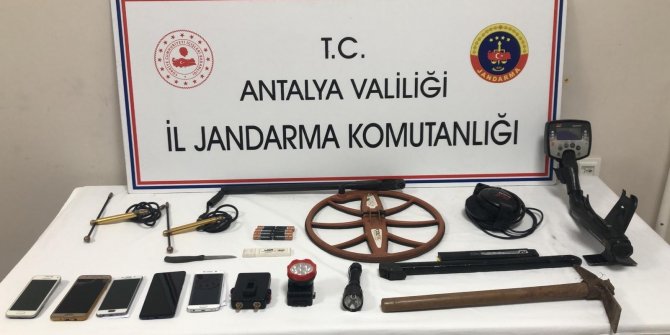 Kaçak kazı şüphelileri yakalandı