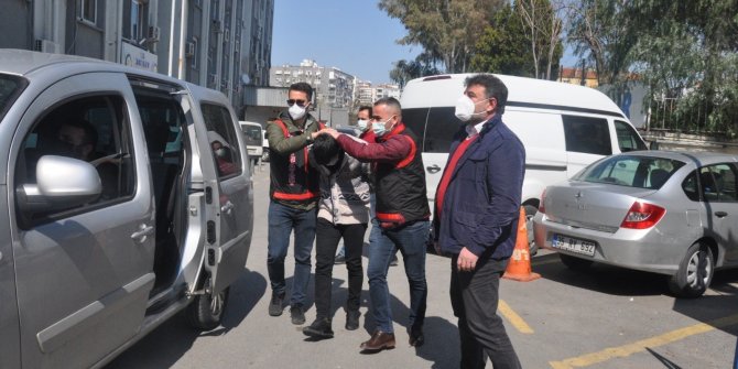 5 aylık hamile olan dini nikahlı eşini vahşice öldüren zanlı adliyede
