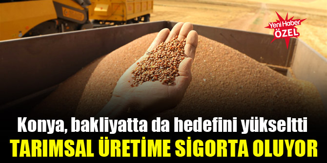 Bakanlık destekliyor Konya çiftçisi üretiyor
