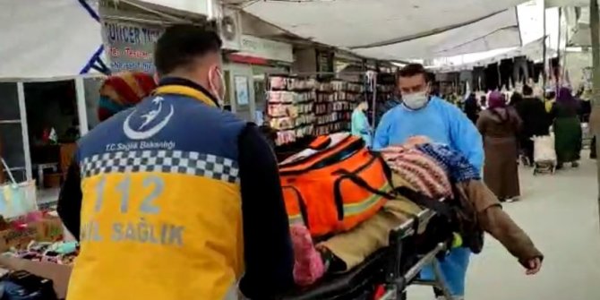 “Bana bıçak çekildi” diyen kadın polisi görünce, “Siz benim sağ kolumsunuz” dedi