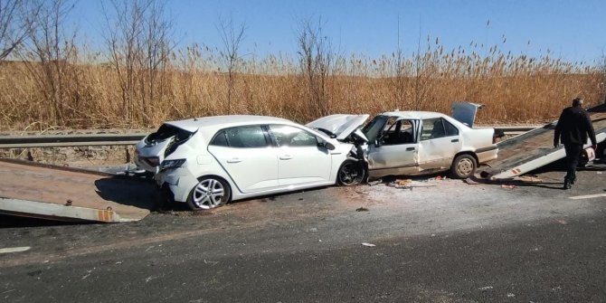 Hastane yolundaki feci kazanın ardından dram çıktı