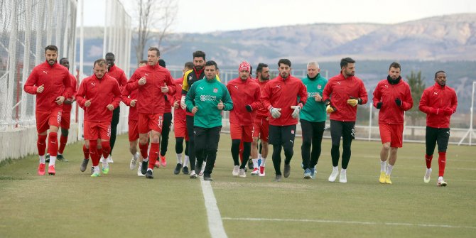 Sivasspor'da, Trabzonspor maçı hazırlıkları sürüyor