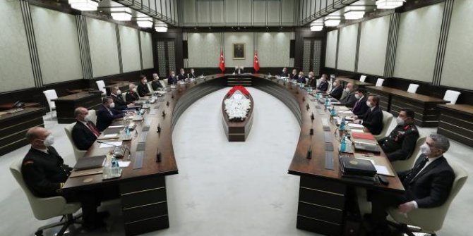 Milli Güvenlik Kurulu toplantısı sona erdi
