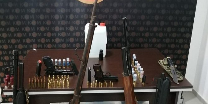 Silah kaçakçılığı operasyonunda 4 tutuklama