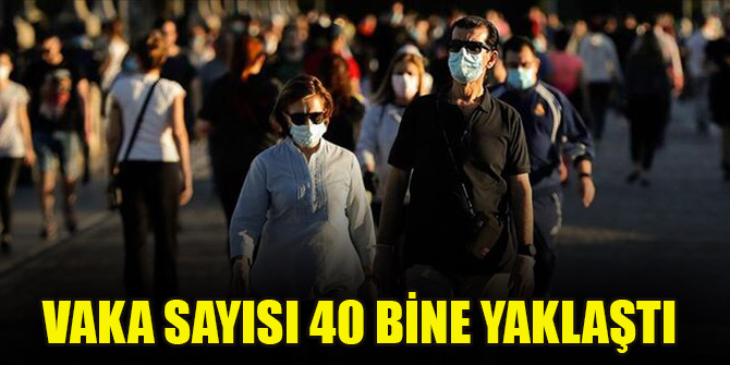 Vaka sayısı 40 bine yaklaştı