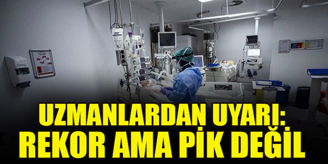 Uzmanlardan uyarı: Rekor ama pik değil