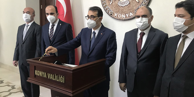Enerji ve Tabii Kaynaklar Bakanı Fatih Dönmez Konya'da