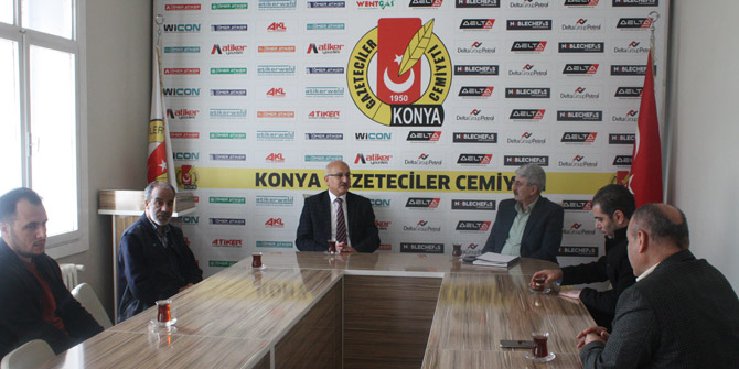 Seyit Ali Büyük, Gazeteciler Cemiyeti’ni ziyaret etti