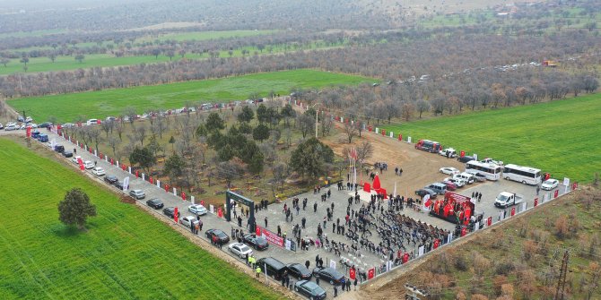 Denizli'nin ilk milli mücadele şehitliği açıldı