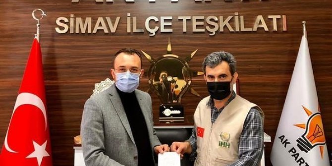 AK Parti İlçe Teşkilatı’ndan ’Mazluma çatı ol’ kampanyasına destek