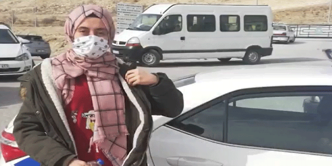 Sınava geç kalan öğrencinin yardımına polis yetişti