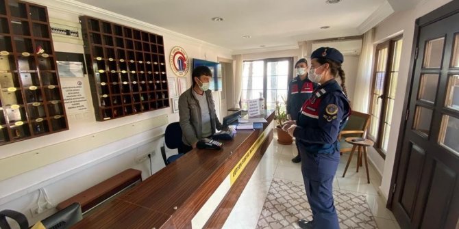 Günübirlik kiralanan evlere pandemi denetimi gerçekleştirildi