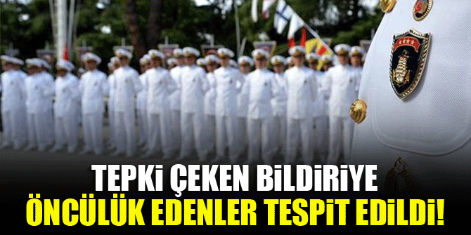 Tepki çeken bildiriye öncülük edenler tespit edildi!