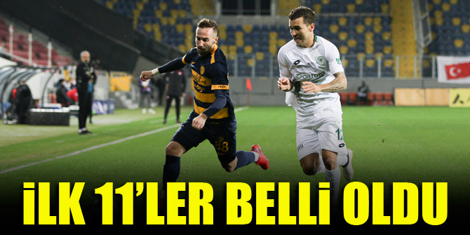 Konyaspor - Ankaragücü | İLK 11'LER BELLİ OLDU