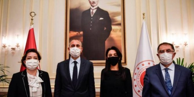 Bakan Gül, Azerbaycan İnsan Hakları Komiseri Aliyeva ile görüştü