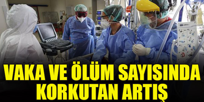 Vaka ve ölüm sayısında korkutan artış
