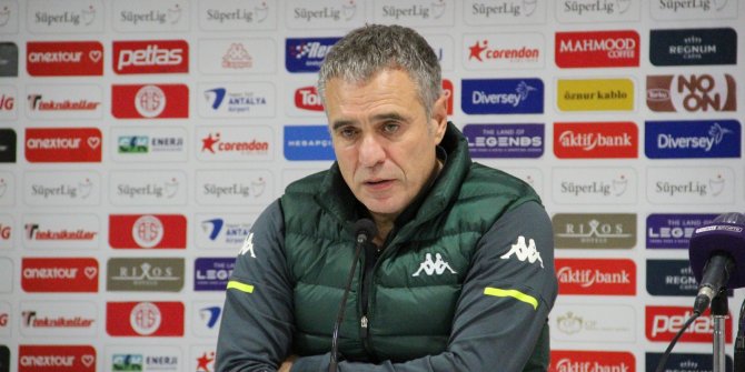 Ersun Yanal: "Basit goller yedik"