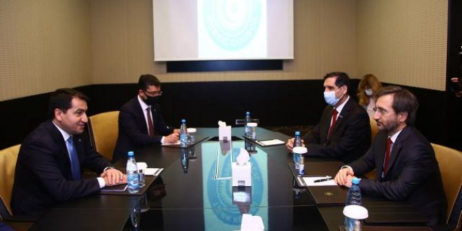 İletişim Başkanı Altun Azerbaycan'da