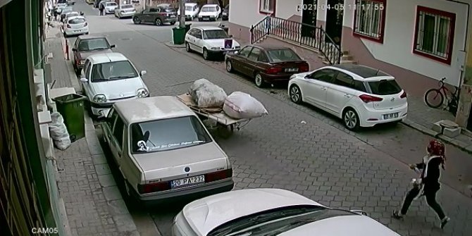 Kaza yapan kağıt toplayıcısından ilginç not; “Kazayı yapan kişiyim, geldim yoktunuz beni arayın”