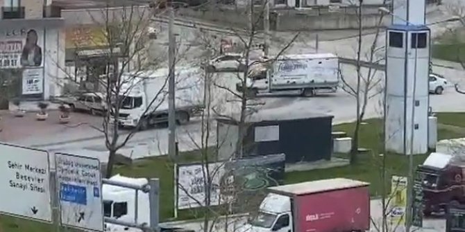 Kısıtlama saatinde trafikte "yok artık" dedirten hareket