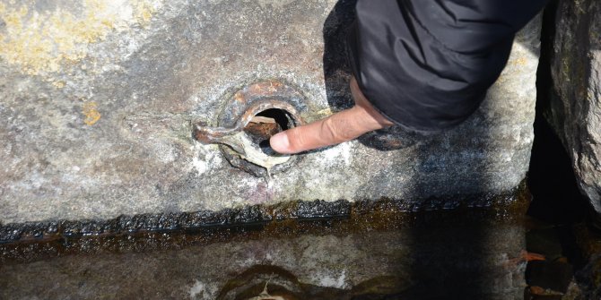 450 yıllık çeşmeler 6 ay sonra akmaya başladı