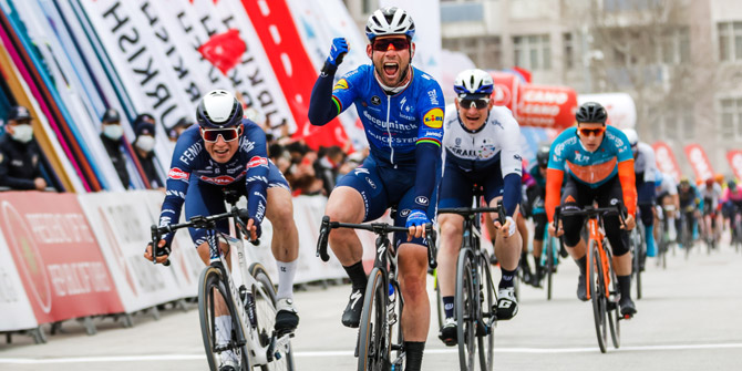 56'ncı Cumhurbaşkanlığı Türkiye Bisiklet Turu'nun ikinci ayağını Mark Cavendish kazandı