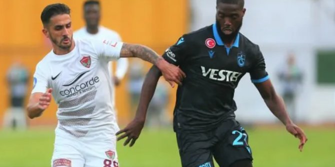 Trabzonspor - Hatayspor! Muhtemel 11'ler