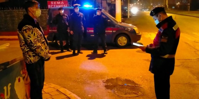 Karantina ihlali yapan kişi jandarmaya yakalandı