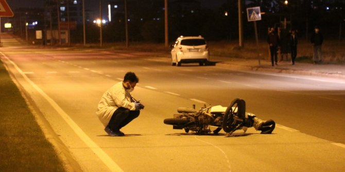 18 yaşındaki motosiklet sürücüsü kazada hayatını kaybetti