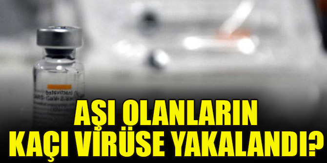 Aşı olanların kaçı virüse yakalandı?