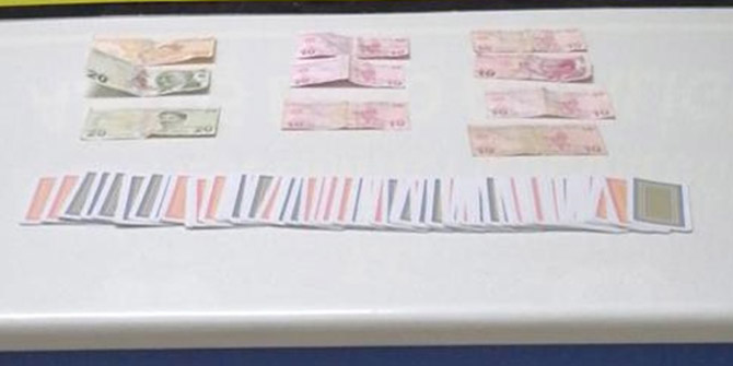Konya'da evde kumar oynayan 11 kişiye para cezası