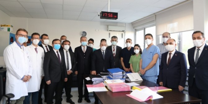 Bakan Akar ve Varank Kayseri'de