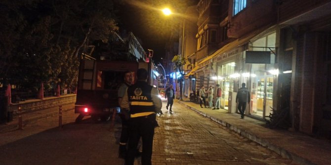 Ekmek fırınında korkutan yangın