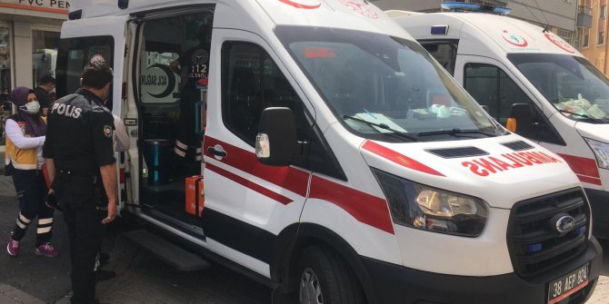 Açık unutulan tüp parladı: 2 yaralı