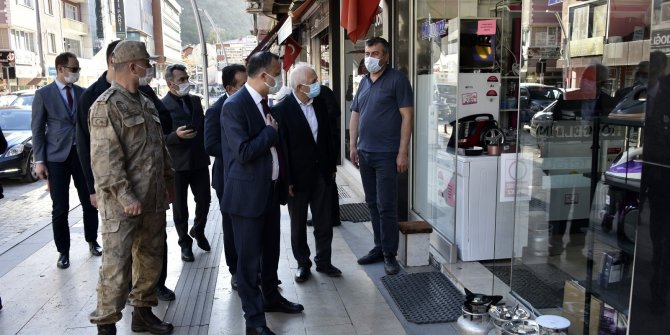 Gümüşhane’de ‘tam kapanma’ denetimi