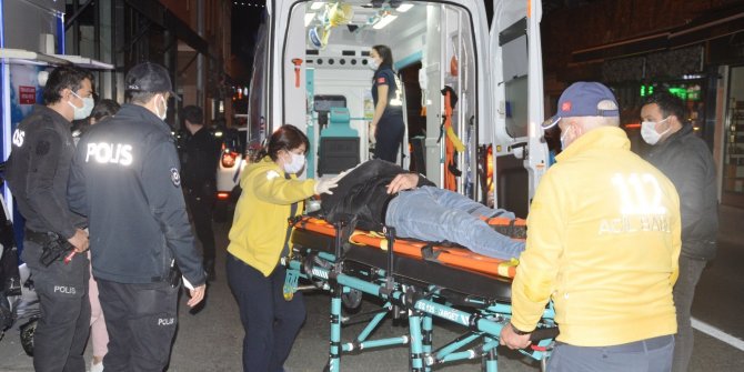 Alkollü motosiklet sürücüsü tam kapanmayı unuttu, kaza yaptı