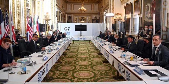 G7 Dışişleri Bakanları Toplantısı ortak bildirgesi açıklandı