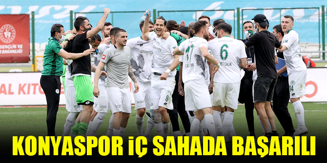 Konyaspor iç sahada başarılı
