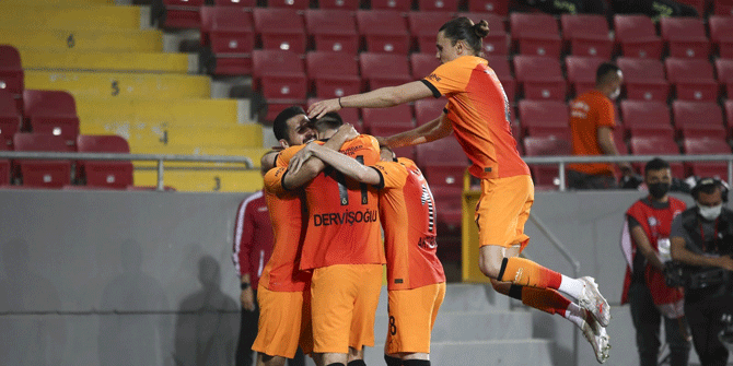 Galatasaray şampiyonluk şansını sürdürmek için sahada