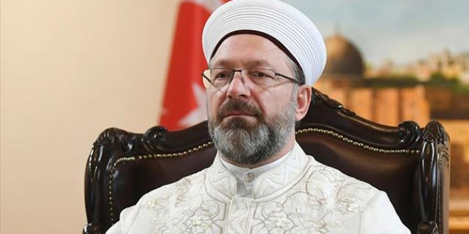 Ali Erbaş: Filistin halkına karşı büyük bir soykırım yapılmakta